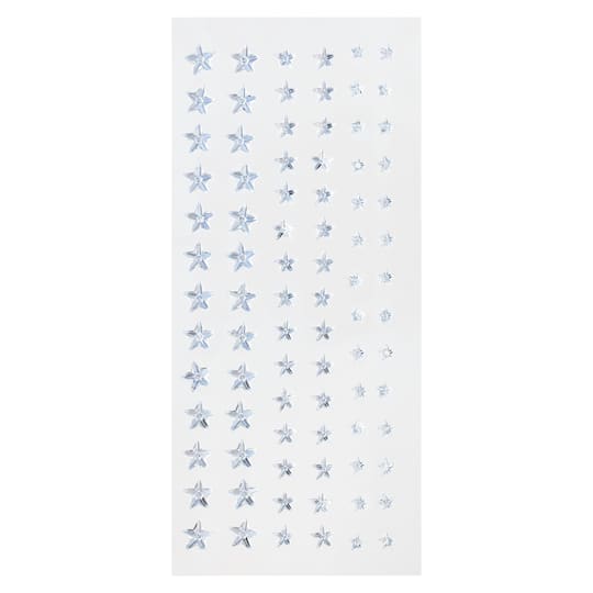 Clear Assorted Star Rhinestone Stickers by Recollections&#x2122;